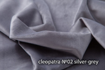 Микровелюр CLEOPATRA :: cleopatra-02-silver-grey